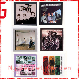 The Jam - In The City Album Cloth Patch or Magnet Set 